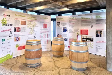 Ausstellung Stoppt Masern in Bönnigheim